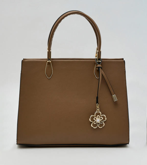 Solid Satchel Bag