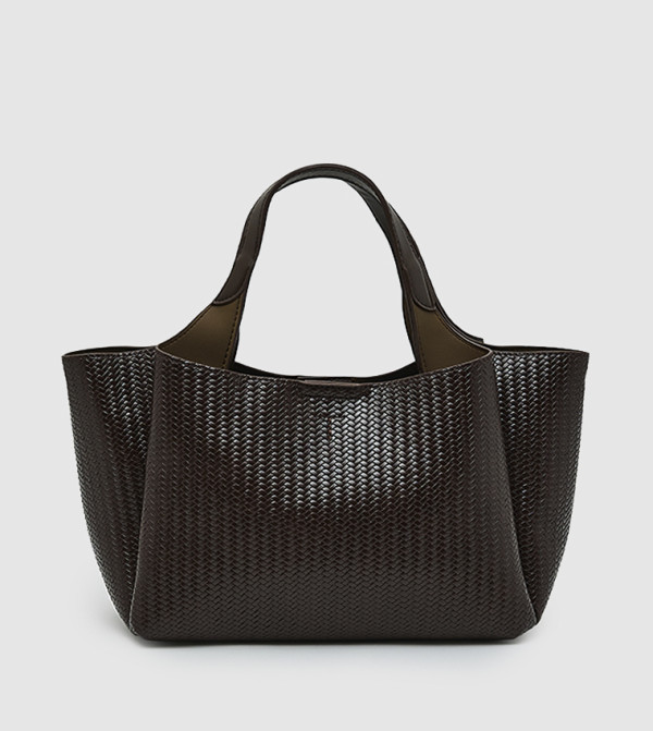 Textured Shoulder Bag