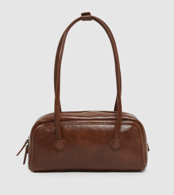 Solid Shoulder Bag