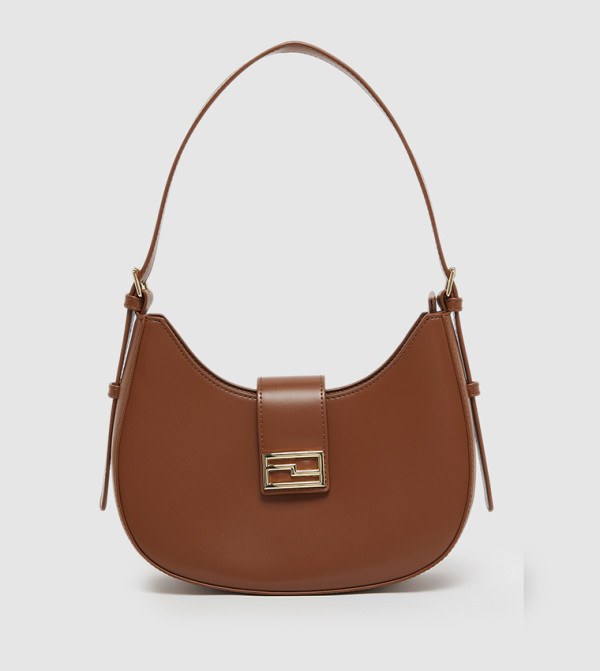Solid Shoulder Bag