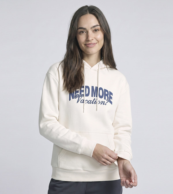 Graphic Sweatshirt with Crew Neck and Long Sleeves