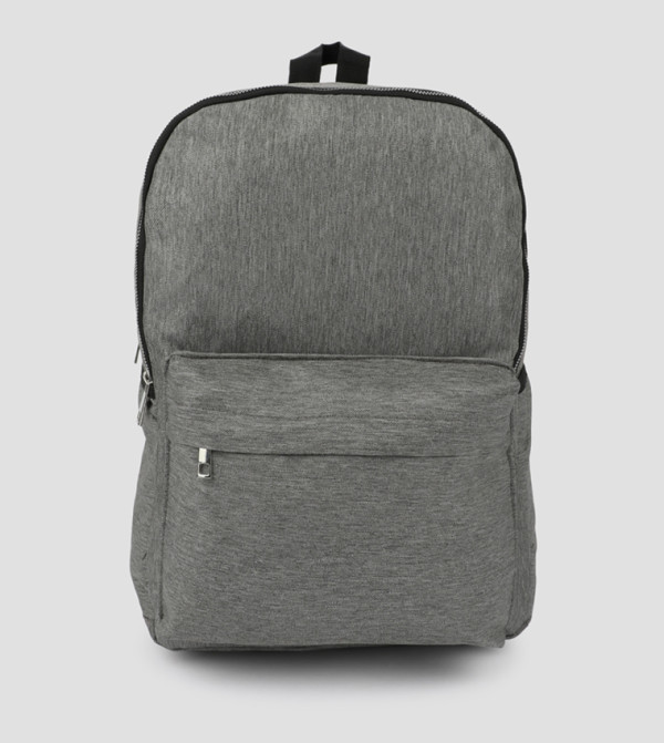 Canvas Zippered Backpack