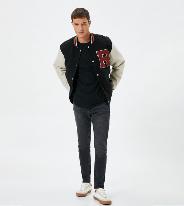 Washed Skinny Fit Jeans
