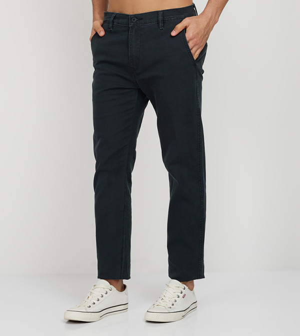 Slim Tapered Fit Mid-Rise Chino Pants