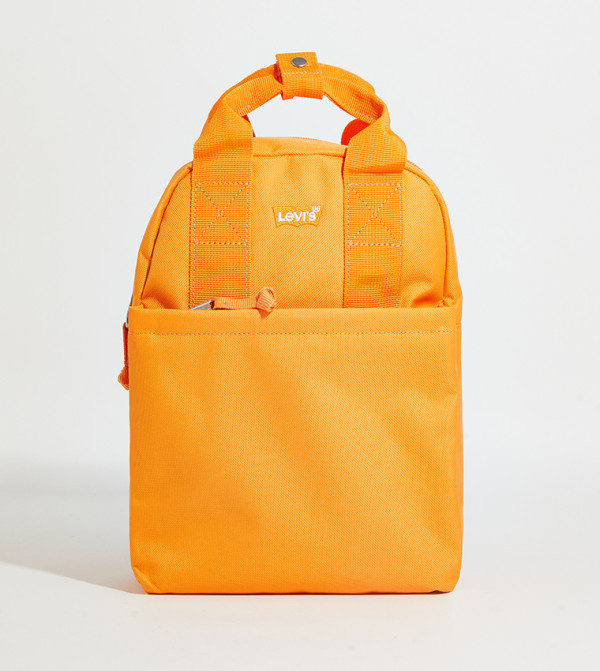 Logo Detail Zip Backpack