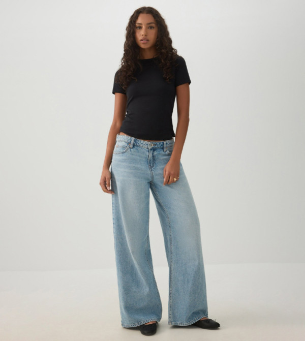 BASICORE™ Solid Cropped T-Shirt