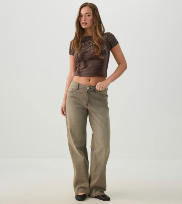 The Era Fit Mid Rise Straight Jeans