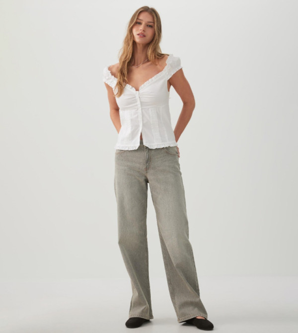 The Era Fit Mid Rise Straight Jeans