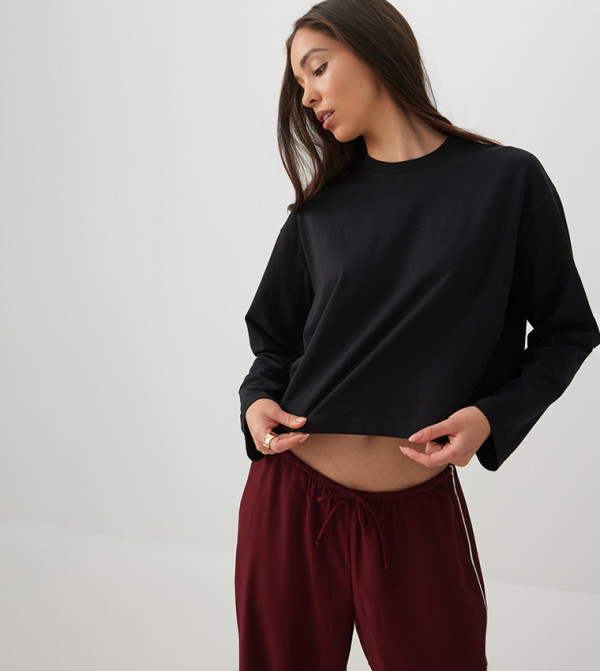 BASICORE™ Boxy Long Sleeves T-Shirt