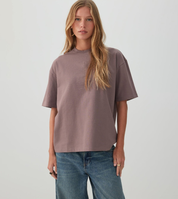 BASICORE™ Solid Oversized T-Shirt