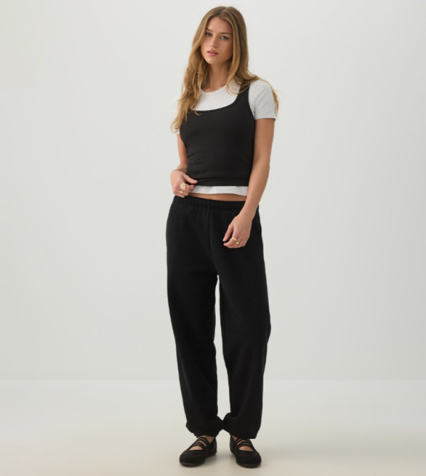 MADESOFT™ Fleece Elastic Waist Joggers