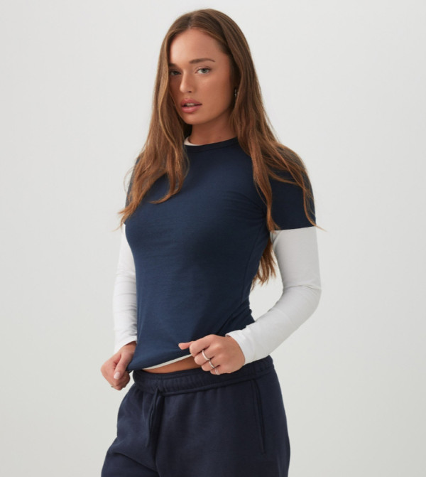 BASICORE™ Solid Crew Neck Slim Fit T-Shirt