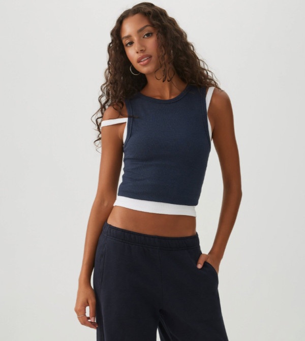 BASICORE™ Ribbed Tank Top