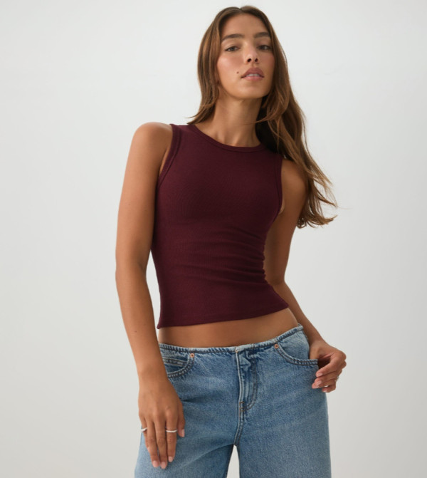 BASICORE™ Ribbed Tank Top