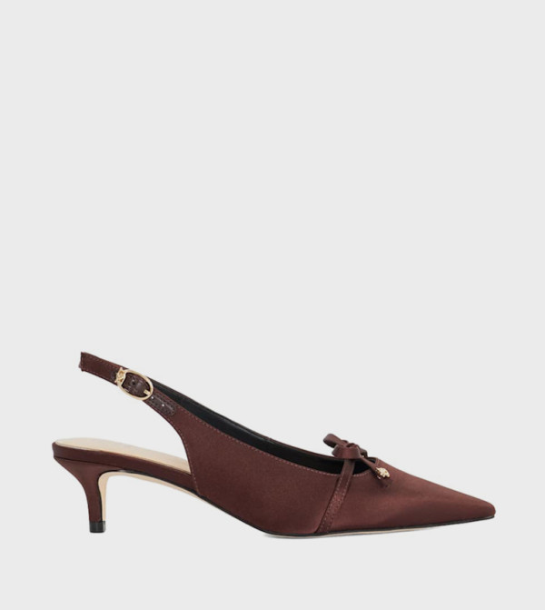 CASSIE Pointed Toe Slingback Pumps