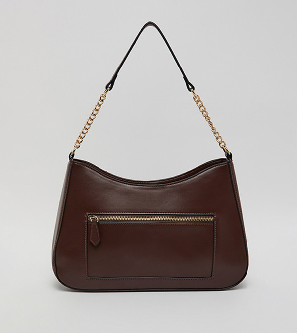 Solid Shoulder Bag