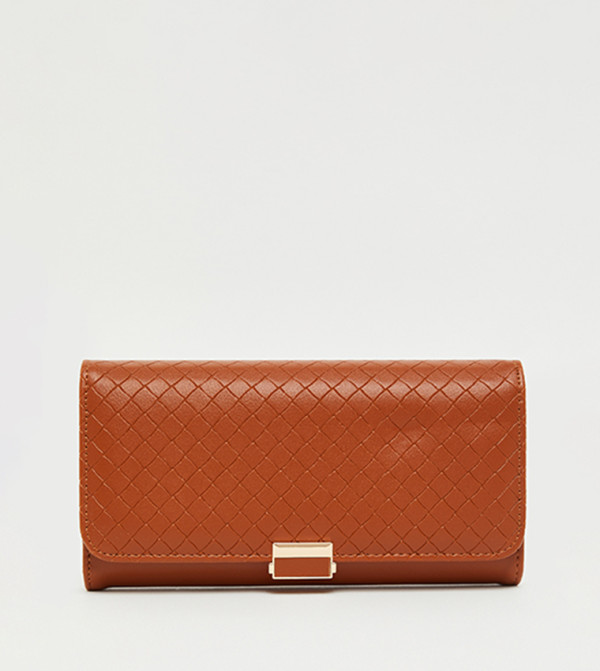 Braided Long Wallet