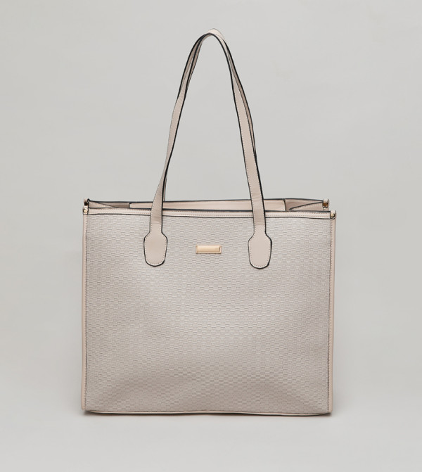 Textured Shoulder Bag