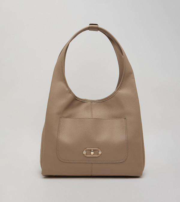 Solid Hobo Bag