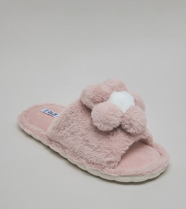 Furry Bedroom Slippers