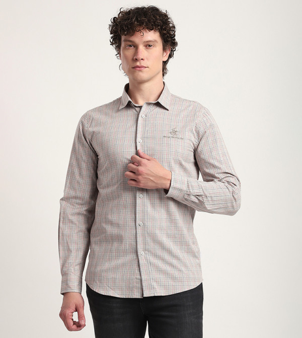Plaid Long Sleeves Casual Shirt