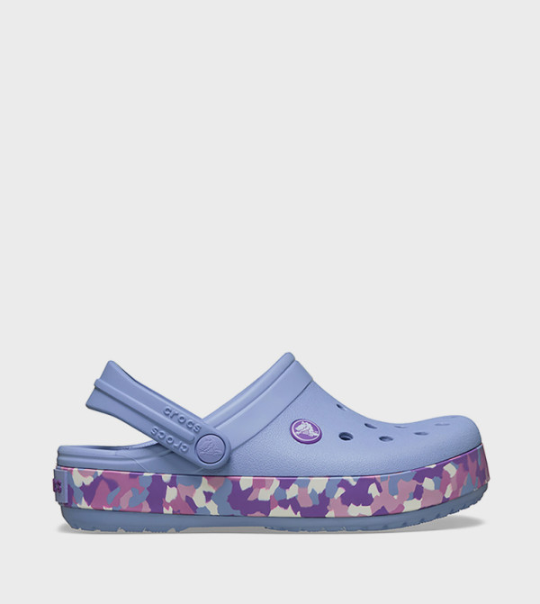 Kids' Crocband Glow Confetti Band Clog