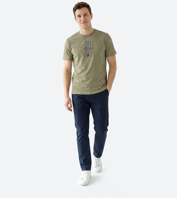 Graphic Crew Neck T-Shirt
