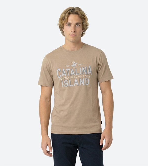 Graphic Crew Neck T-Shirt