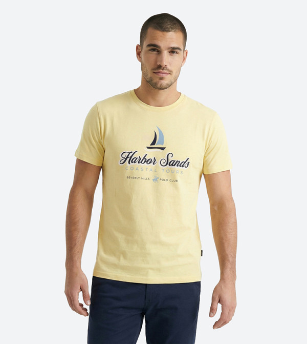 Graphic Printed Crew Neck T-Shirt