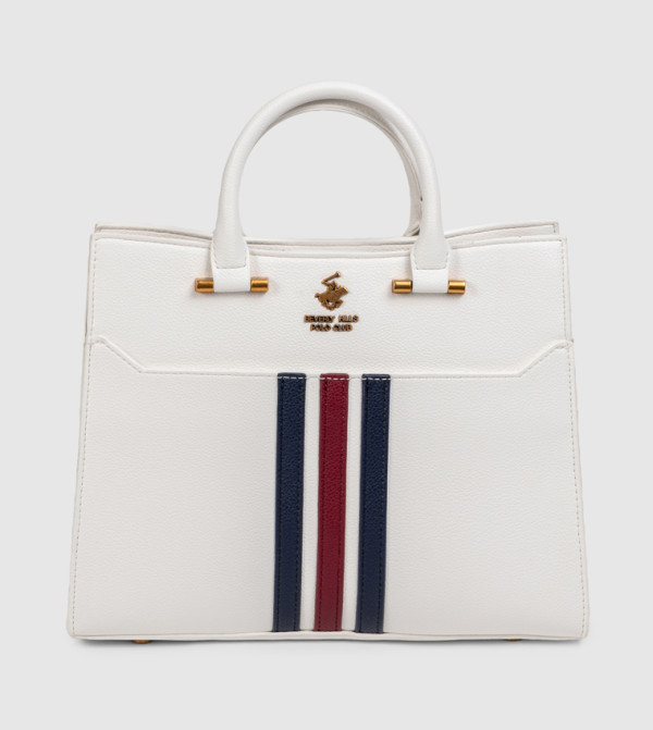 Logo Detail Satchel Bag