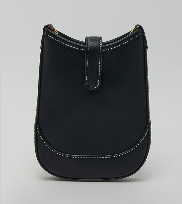 Solid Phone Crossbody Bag