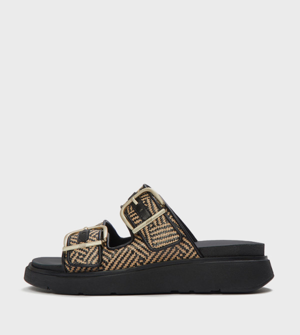 GEN-FF Graphic Weave Strap Comfort Sandals