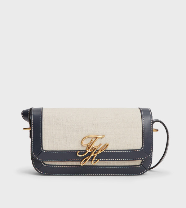 Monogram Detail Crossbody Bag
