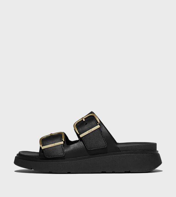 GEN-FF Double Strap Leather Comfort Sandals