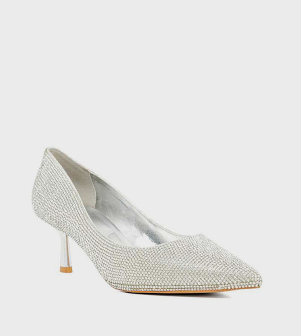 BELLAS Shimmer Pointed Toe Pumps