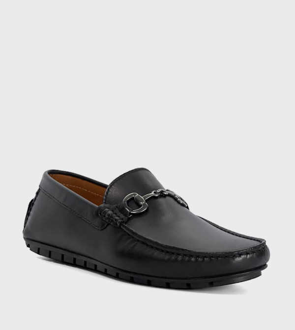 BRACKON Metal Accent Loafers