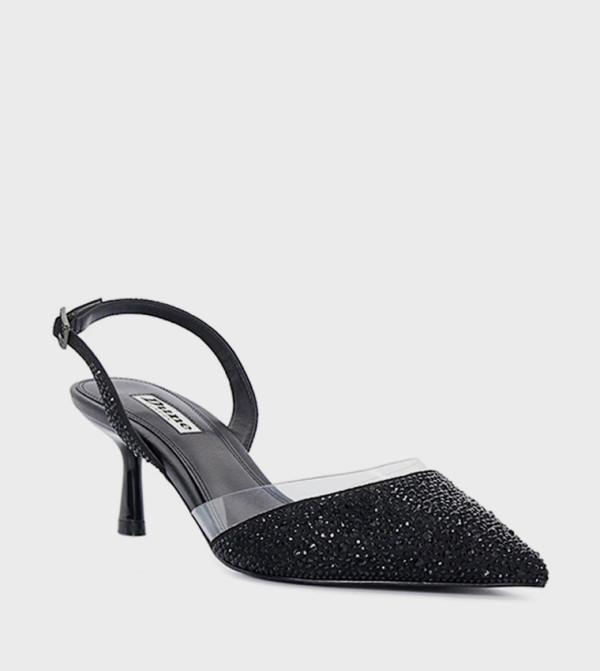 CASSIDY Embellished Slingback Pumps