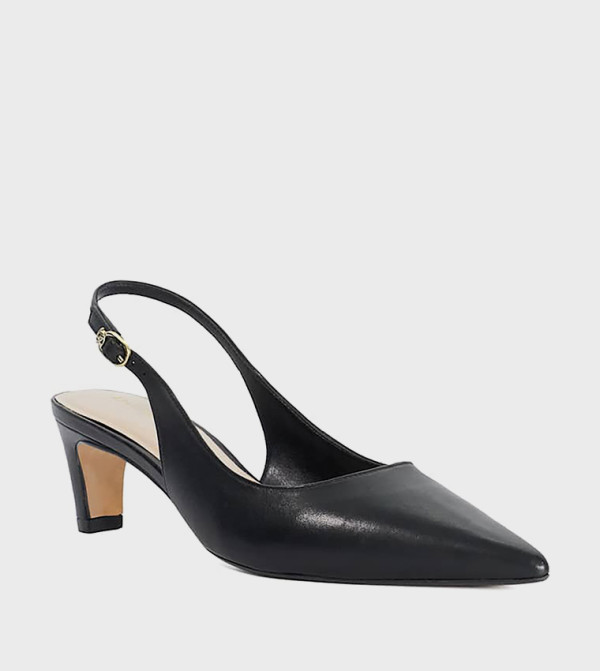 CONNECTION Textured Slingback Pumps
