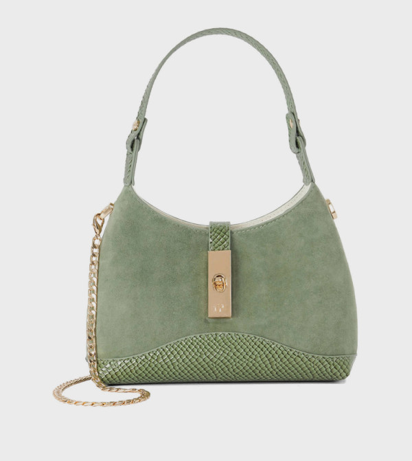 DINIDORSET Textured Shoulder Bag