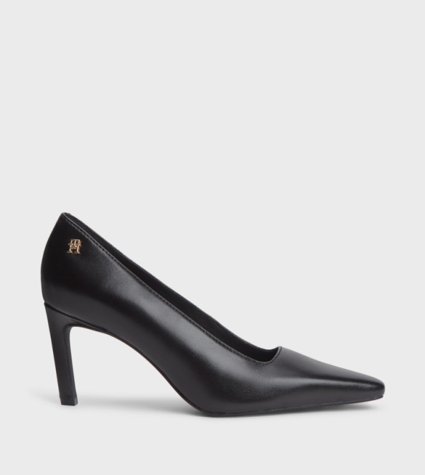 Monogram Pointed Toe Pumps