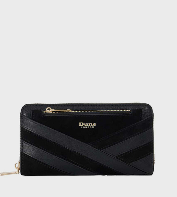 KELBEY Color Block Zippered Wallet