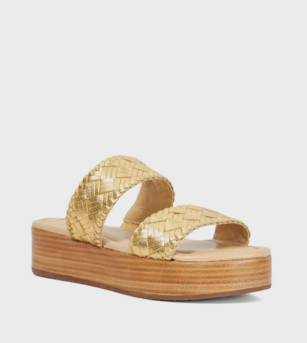 KIRA Braided Flatform Sandals
