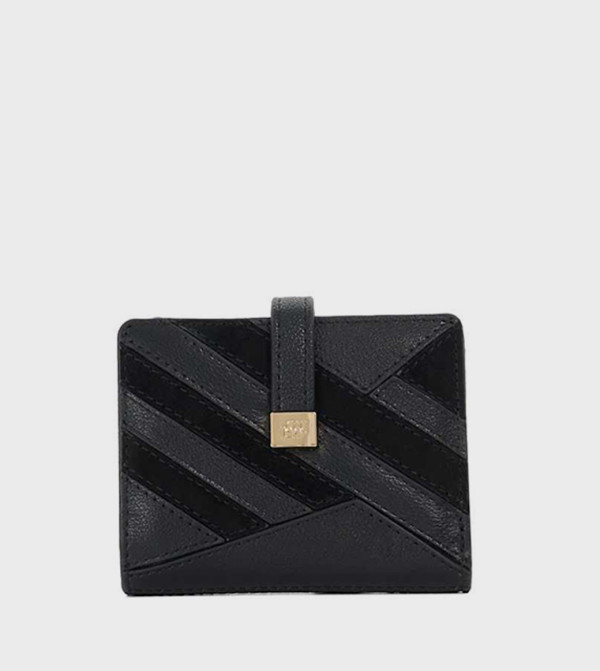 KOFFEE Color Block Snap Button Wallet