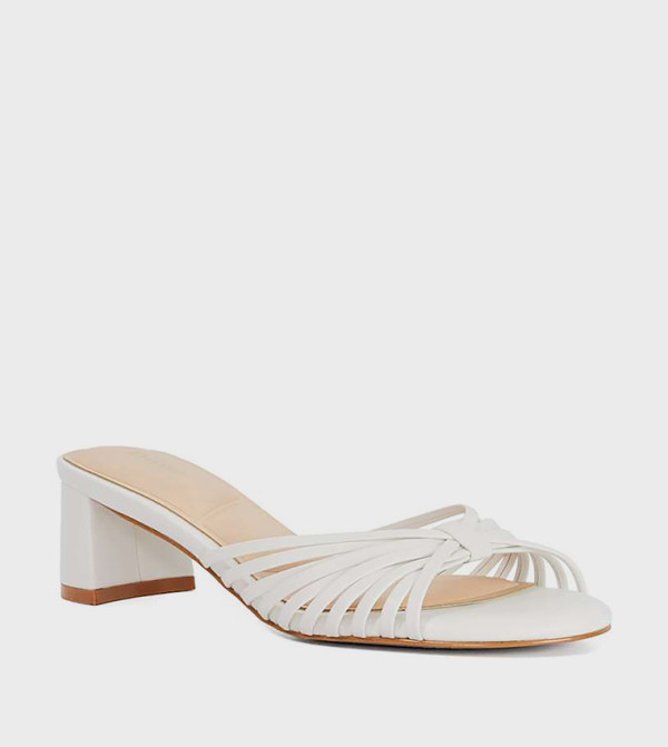 MAGGIES Strappy Block Heel Sandals