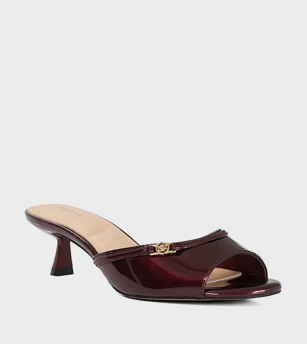 MAVERICK Metal Accent Heel Sandals