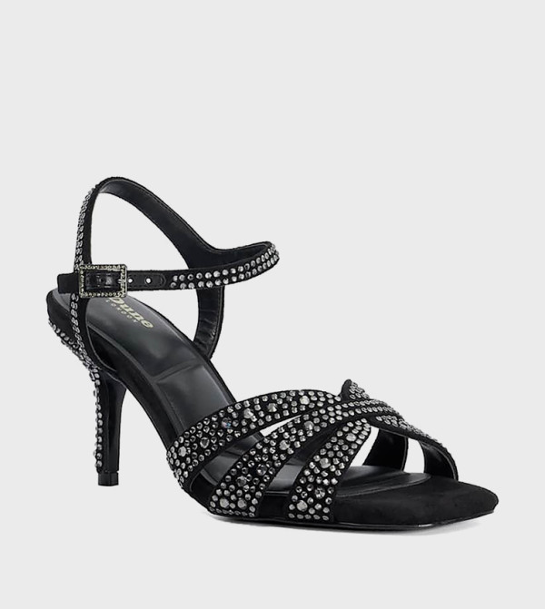 MAYVEN Embellished Heeled Sandals