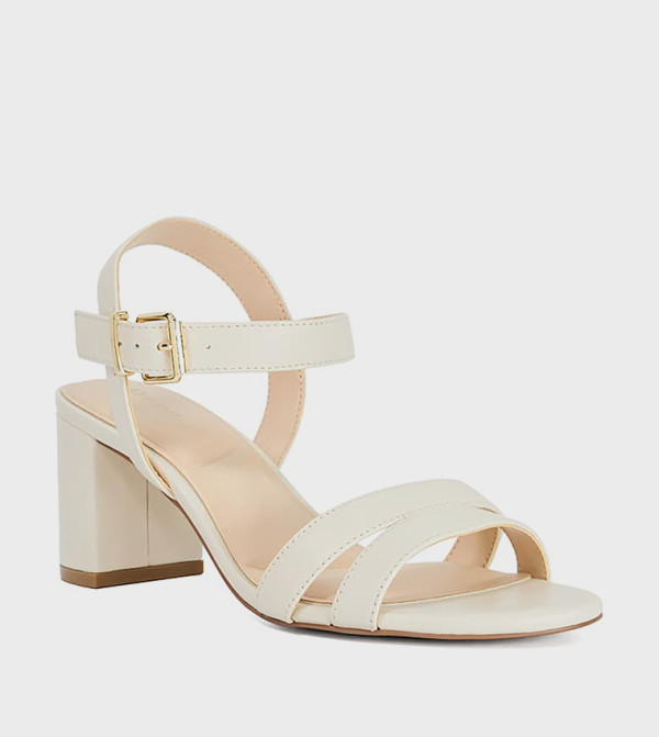 MERISA Ankle Strap Block Heel Sandals