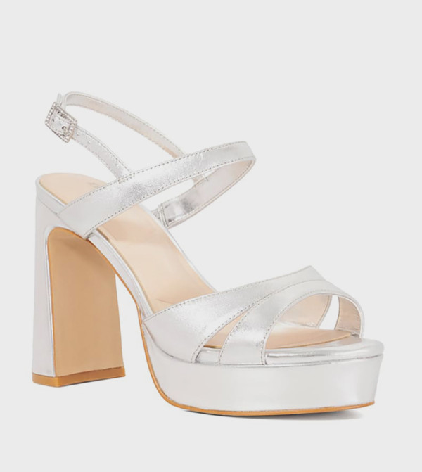 MESSER Slingback Platform Heel Sandals