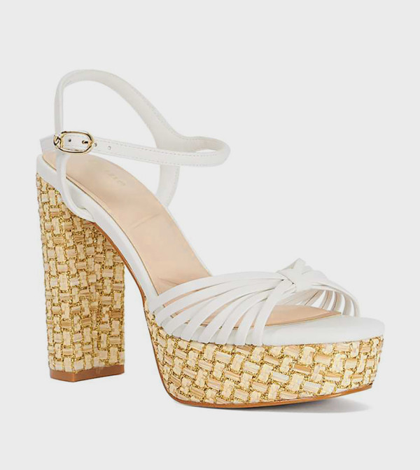 MINOGUE Ankle Strap Platform Heel Sandals