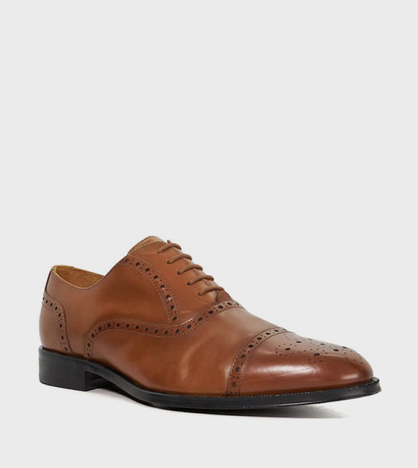 SOLIDERS Lace Up Brogue Shoes